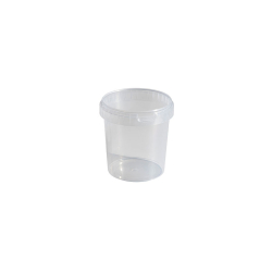 Pot &oslash;118mm - 565ml - excl. Couvercle Serie unipak rond - UPP-5221-990 - Linum