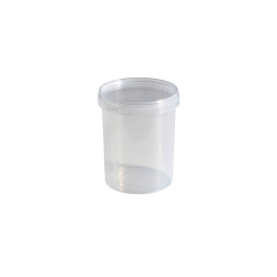 Pot &oslash;118mm - 870ml - excl. Couvercle Serie unipak rond - UPP-5022-990 - Linum