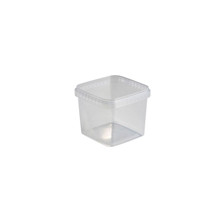Pot 129x129mm - 1150ml - excl. Couvercle Serie unipak carre - UPP-5624-990 - Linum