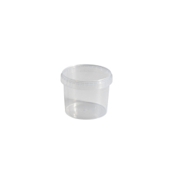 Pot &oslash;133mm - 1180ml - excl. Couvercle Serie unipak rond - UPP-5131-990 - Linum
