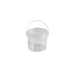 Pot &oslash;133 - 1180ml - excl. Couvercle Anse pl. - serie unipak rond - UPH-5131-990 - Linum