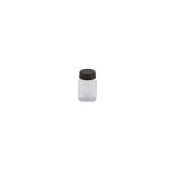 Pot carre a large ouverture - 50ml Serie 310 pvc/petg - KPV-0050-990 - Linum