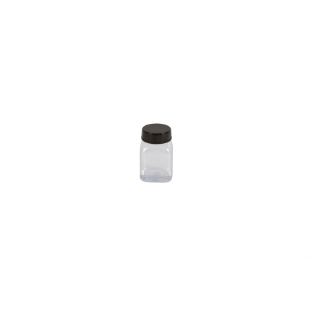 Pot carre a large ouverture - 50ml Serie 310 pvc/petg - KPV-0050-990 - Linum