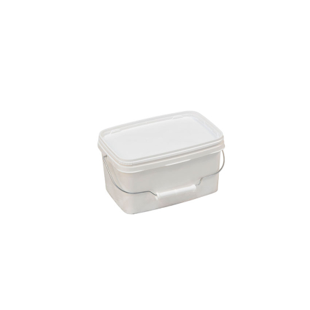 Seau rectangulaire - 3,6l Avec anse - sans couvercle - SBP-6730-010 - Linum
