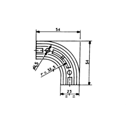 Angle de bourrelet 2313  - FDG-2313-020 - Linum
