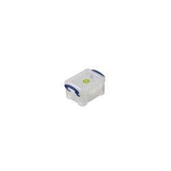Box transparent - couvercle incl. 120x85x65 mm - 0,30l - RUB-0030-990 - Linum