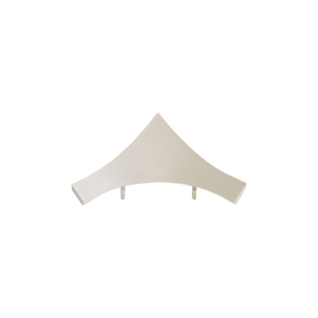Cache-dessus pour coin interieur plinthe Pvc - CRP-9300-306 - Linum