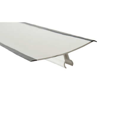 Angle arrondi petit modele - levre soupl Pvc - 3mtr/lng - CRC-3301-307 - Linum