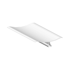 Angle arrondi petit modele - levre soupl Pvc - 4mtr/lng - CRC-3401-307 - Linum