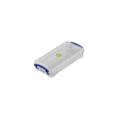 Box transparent - couvercle incl. 220x100x40 mm - 0,55l - RUB-0055-990 - Linum