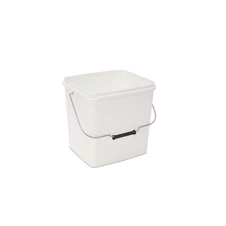 Seau rectangulaire - 13,1 l Anse metall. - sans couvercle - SBM-0846-010 - Linum