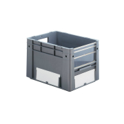Porte rabattable transp. - 195x105 mm Pour bac euronorm pb-4321-fov - SCC-9901-990 - Linum