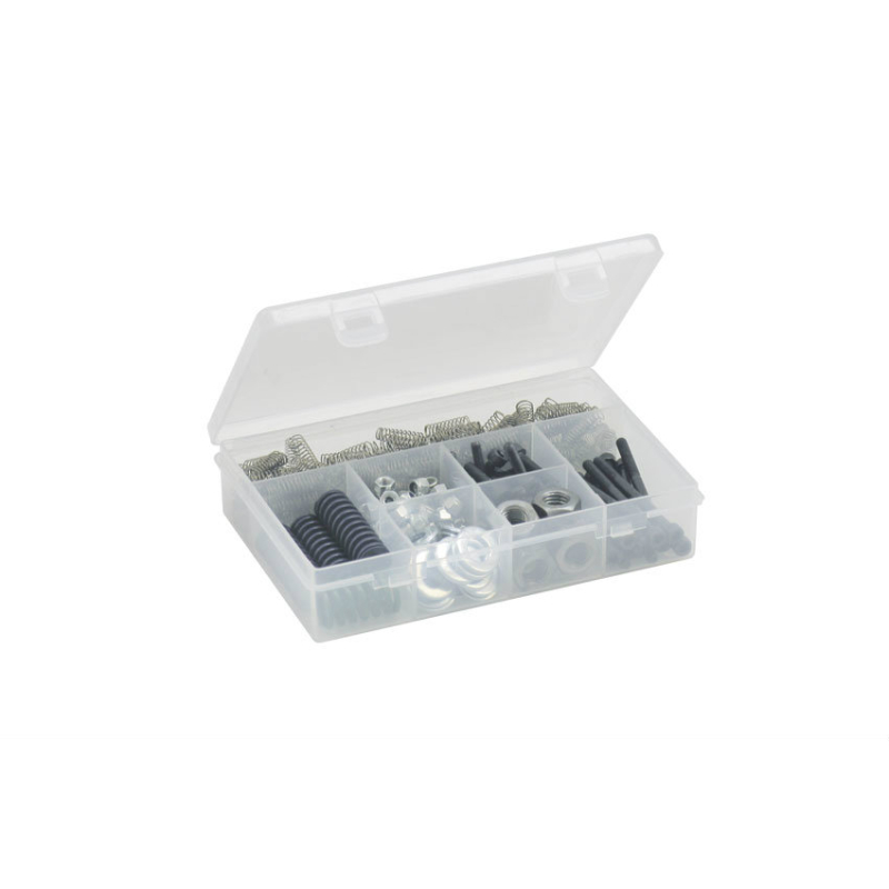 Boite de rangement a compart. Fixes (7) 123x180x40 mm - serie 5000 - STR-5001-990 - Linum