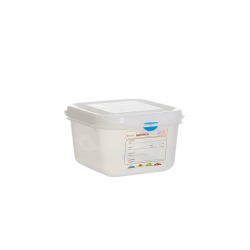 Gastronox 1/6 - profondeur 100mm - 1,7l Couvercle et clips inclus - GSX-1610-990 - Linum