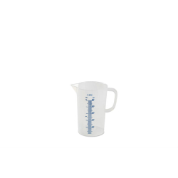 Becher gradue - 500 ml Graduation bleue en relief - MEJ-0500-991 - Linum