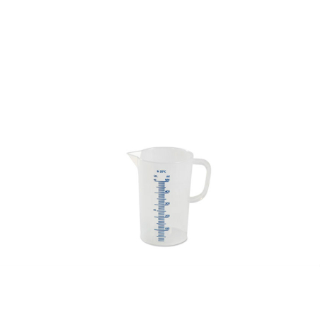 Becher gradue - 500 ml Graduation bleue en relief - MEJ-0500-991 - Linum