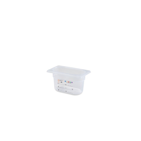 Gn1/9 - profondeur 100 mm (haccp) Sans bpa - label iml - sans couvercle - LPM-1910-990 - Linum