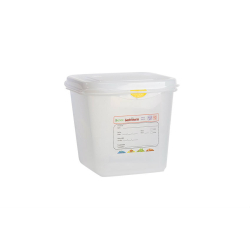 Gastronox 1/6 - profondeur 150mm - 2,6l Couvercle et clips inclus - GSX-1615-990 - Linum