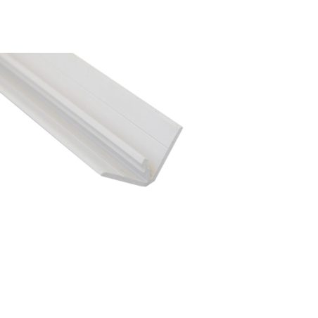 Profil clips en pvc 25x25mm 4mtr/lng - CRC-2401-000 - Linum