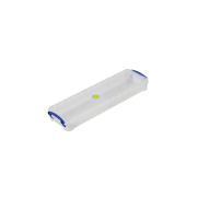 Box transparent - couvercle incl. 355x100x40 mm - 0,80l - RUB-0080-990 - Linum
