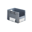 Porte rabattable transp. - 195x135 mm Pour bac euronorm pb-4327-fov - SCC-9902-990 - Linum