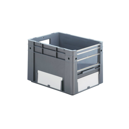 Porte rabattable transp. - 195x135 mm Pour bac euronorm pb-4327-fov - SCC-9902-990 - Linum