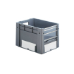 Porte rabattable transp. - 195x135 mm Pour bac euronorm pb-4327-fov - SCC-9902-990 - Linum