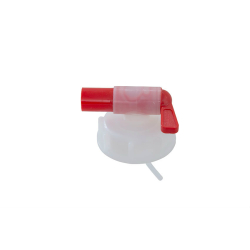 Din 61 bouchon pour jerrycans Avec robinet - rouge - JCI-6103-070 - Linum