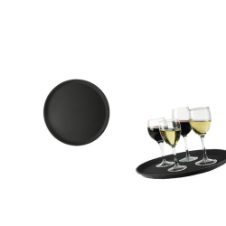 Plateau rond antiderapant &Oslash;275mm - basic - TRL-0275-020 - Linum