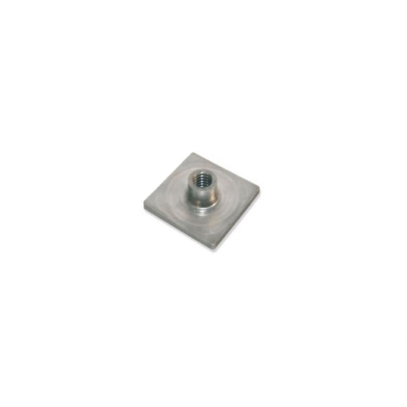Platine a souder en acier inox aisi 304 Pour tube 35x35mm - filetage m10 - TSP-6135-000 - Linum
