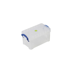 Box transparent - couvercle incl. 240x130x125 mm - 2,10l - RUB-0210-990 - Linum