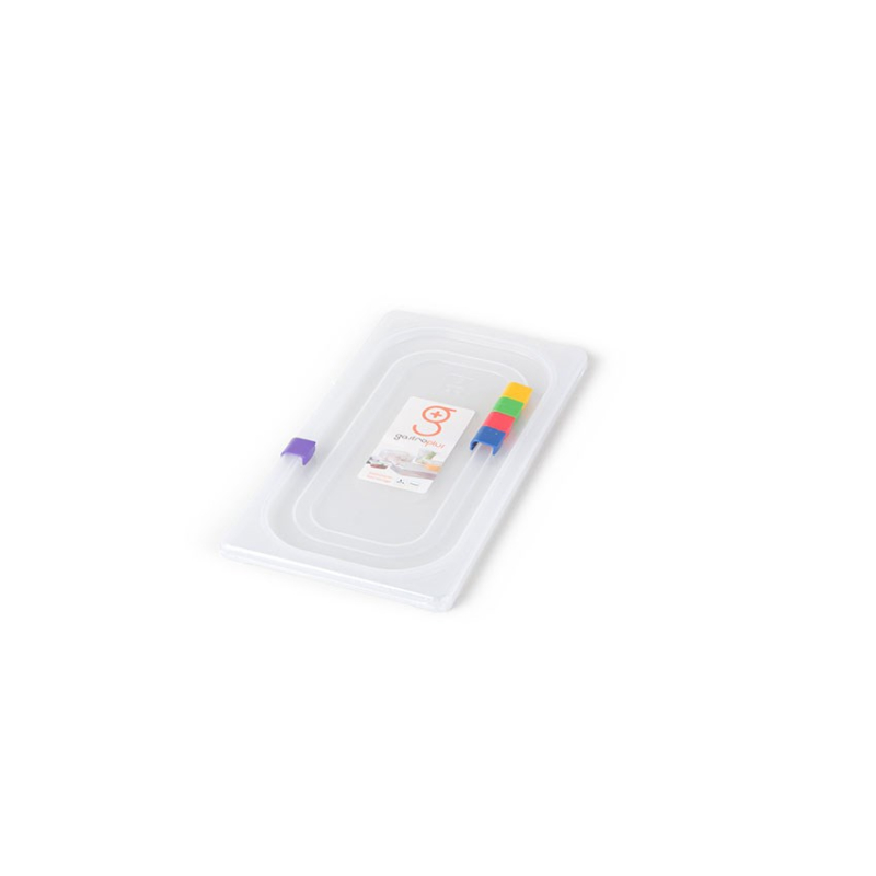 Gn1/3 - couvercle hermetique Avec 5 clips - sans bpa - LPM-7013-990 - Linum