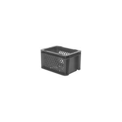 Euronorm 200x100x120 mm - standard Fond & cotes ajoures - RTP-2120-050 - Linum