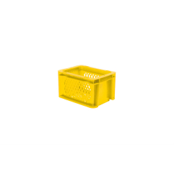 Euronorm 200x100x120 mm - standard Fond & cotes ajoures - RTP-2120-080 - Linum