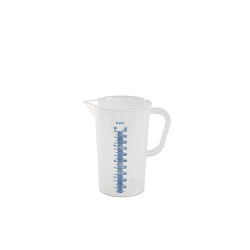 Becher gradue - 1000 ml Graduation bleue en relief - MEJ-1000-991 - Linum