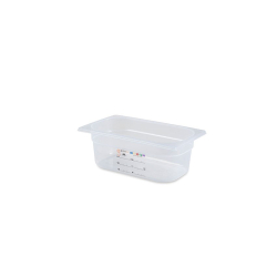 Gn1/4 - profondeur 100 mm (haccp) Sans bpa - label iml - sans couvercle - LPM-1410-990 - Linum