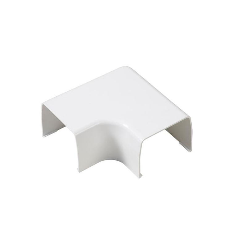 Optimal coude plat 90&deg; Blanc - od110 - ADP-2623-010 - Linum