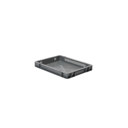 Euronorm 400x300x50 mm - standard Fond & cotes ajoures - RTP-4050-050 - Linum