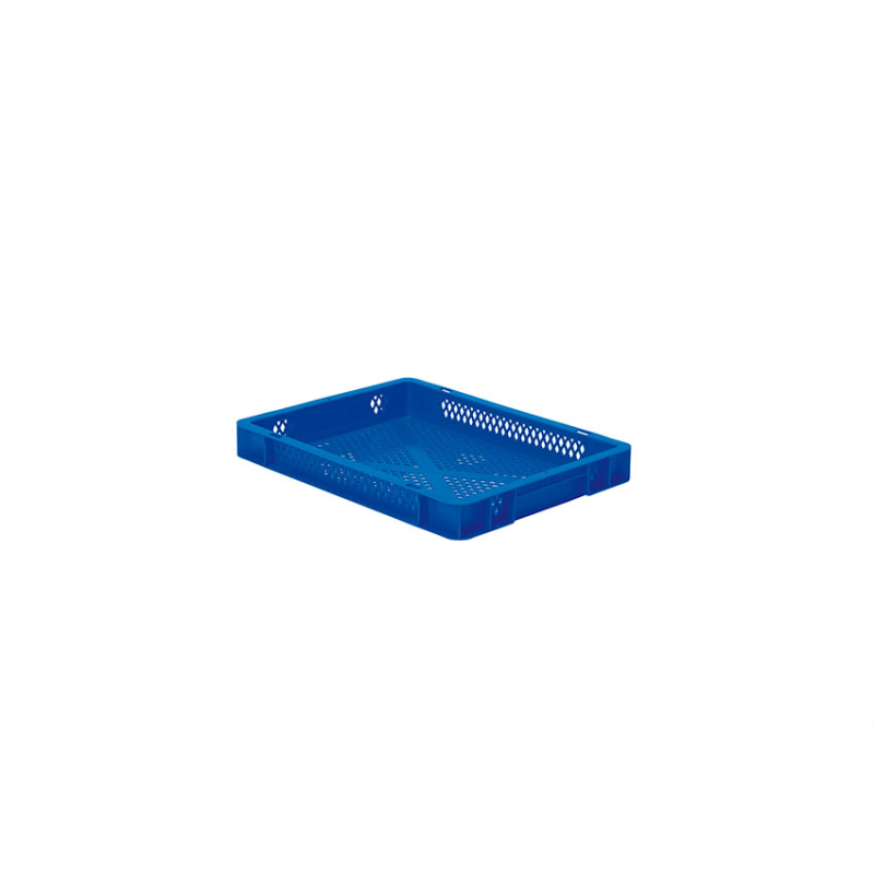 Euronorm 400x300x50 mm - standard Fond & cotes ajoures - RTP-4050-060 - Linum