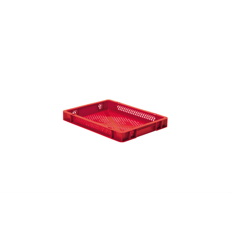 Euronorm 400x300x50 mm - standard Fond & cotes ajoures - RTP-4050-070 - Linum