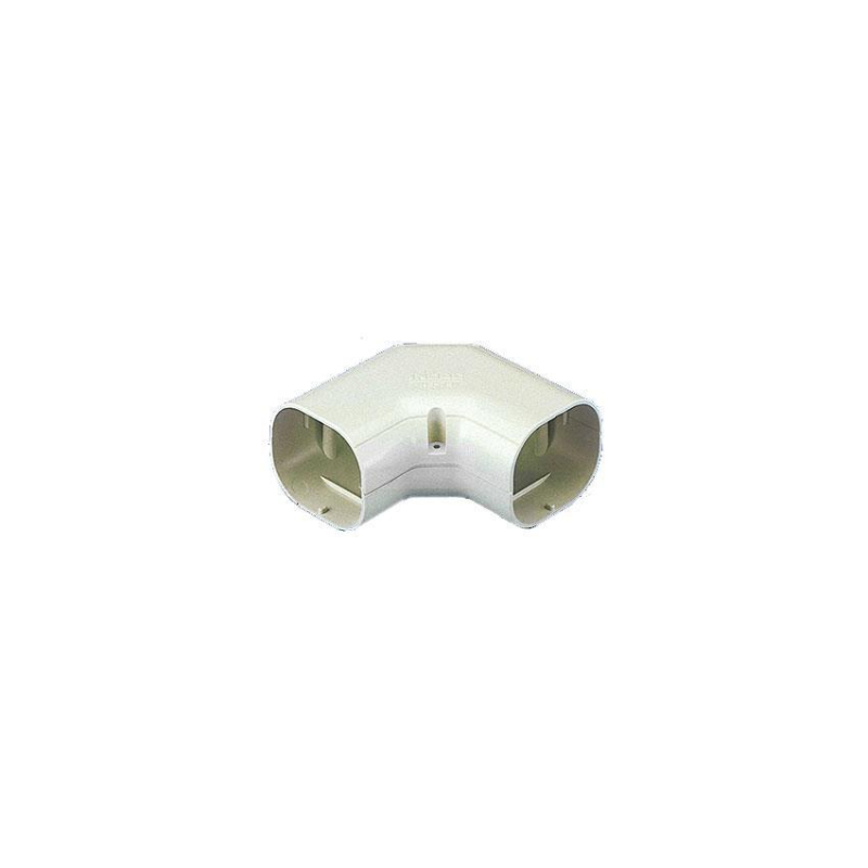 Clean duct 75 - coude plat 90&deg; long  - DIN-1225-311 - Linum