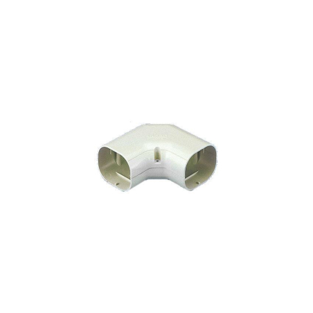 Clean duct 75 - coude plat 90&deg; long  - DIN-1225-311 - Linum
