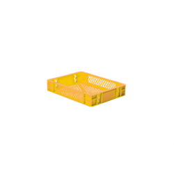 Euronorm 400x300x75 mm - standard Fond & cotes ajoures - RTP-4070-080 - Linum