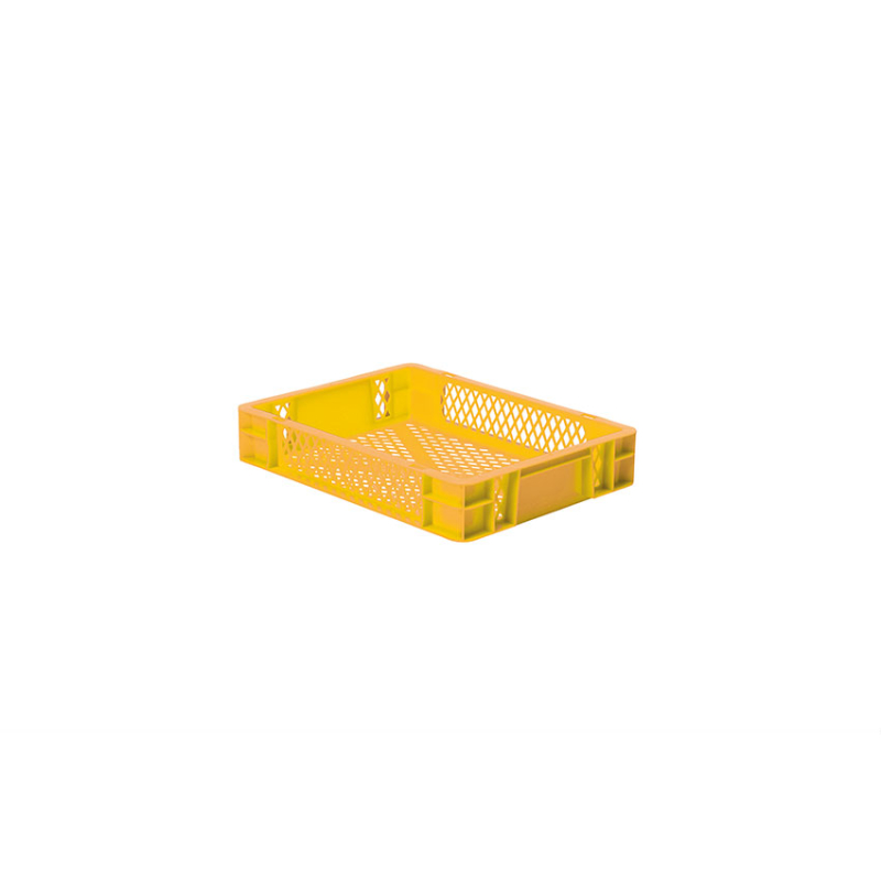 Euronorm 400x300x75 mm - standard Fond & cotes ajoures - RTP-4070-080 - Linum