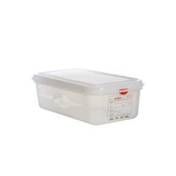 Gastronox 1/3 - profondeur 100mm - 4l Couvercle et clips inclus - GSX-1310-990 - Linum