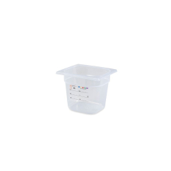 Gn1/6 - profondeur 150 mm (haccp) Sans bpa - label iml - sans couvercle - LPM-1615-990 - Linum