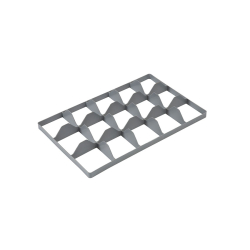 Budget line euronorm separateur 3x5 cases (en bas) - &oslash;106mm - SEB-1500-050 - Linum