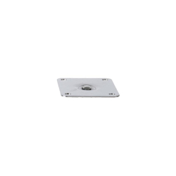 Platine inox pour pieds serie a Dim. 102x80x2mm - entre axe 80x60mm - LSP-9000-000 - Linum