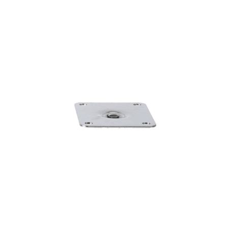 Platine inox pour pieds serie a Dim. 102x80x2mm - entre axe 80x60mm - LSP-9000-000 - Linum