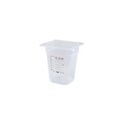 Gn1/6 - profondeur 200 mm (haccp) Sans bpa - label iml - sans couvercle - LPM-1620-990 - Linum